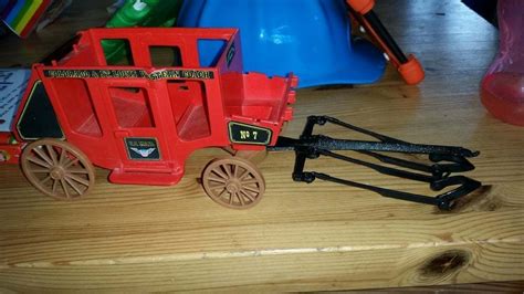 Free Stl File Playmobil 1976 Western Wagon And Stage Coach Pulling