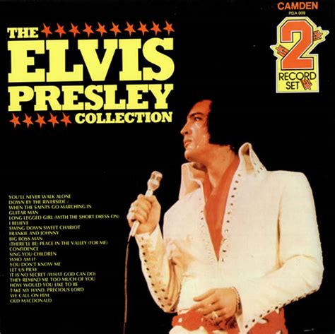 Elvis Presley The Elvis Presley Collection Uk 2 Lp Vinyl Record Set