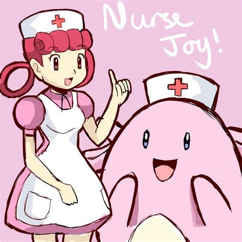 Nurse Joy And Chansey Care For Ill Pokemon Pokemon Joy Cards Joy