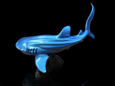 Whale Shark 3d Model 3d Printable Cgtrader