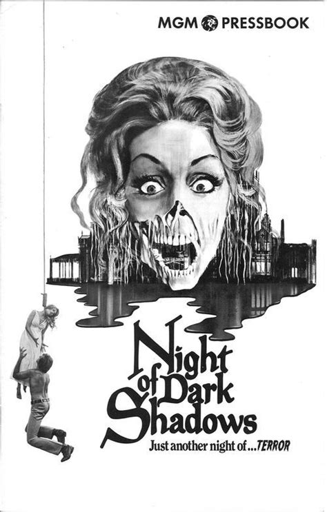 Night Of Dark Shadows Pressbook Dark Shadows Tv Show Classic Horror