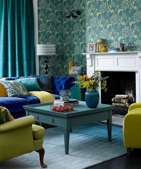 Free Download 37 Living Room Wallpaper Ideas Ways To Transform Rooms
