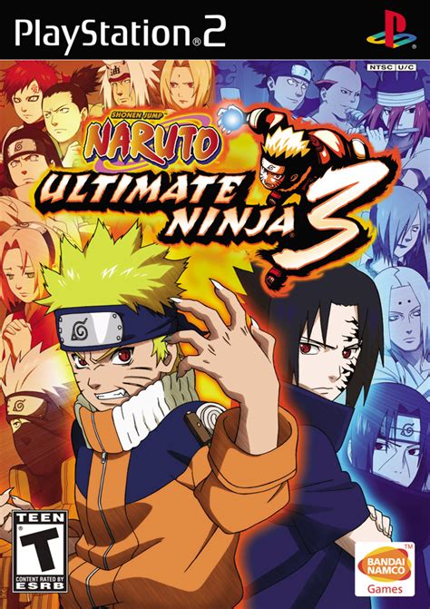 Ps2 Naruto Ultimate Ninja 3 Ntsc U 196gb