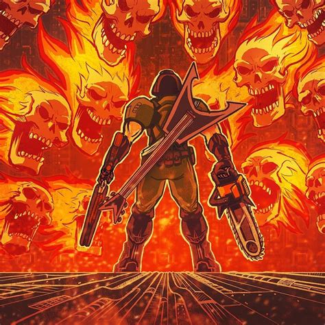 Doomguy Fan Art Doom Game Doom Doom 2016