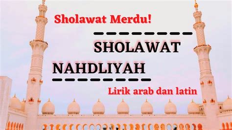Lirik Sholawat Nahdliyah Dan Artinya Naswa Lirik Youtube