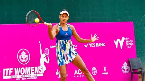 Itf Women’s World Tennis Tour Rashmikaa Bhamidipaty Claims Maiden Title With Win Over Zeel