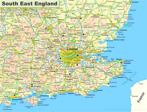 A Map Of England Please United States Map