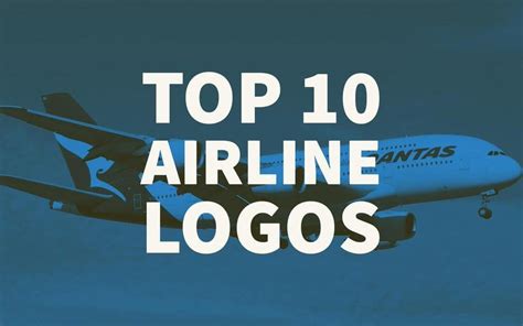 Top 10 Airline Logos Airplane Logo Design Inspiration
