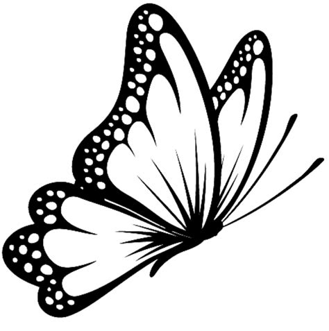 Simple Black Color Flying Butterfly Tattoo Design Tattoos Ideas In