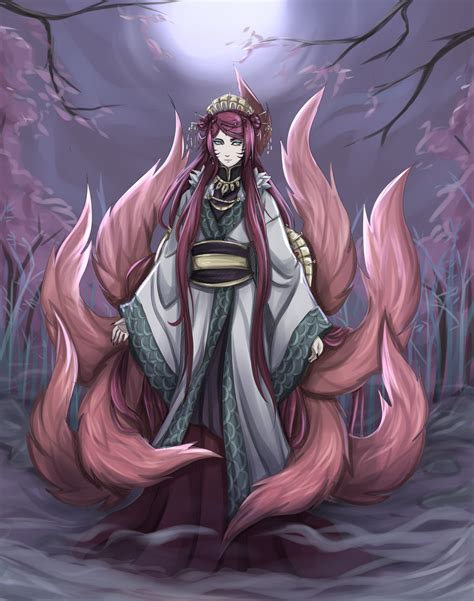 Night Of The Kitsune By Fireeaglespirit On Deviantart