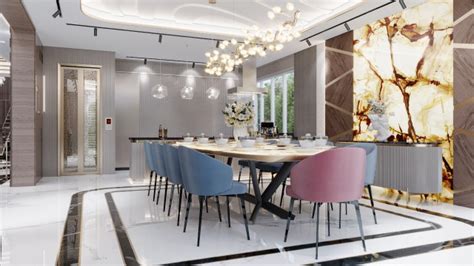 Dining Room Interior Design In Dubai By Luxury Antonovich Design