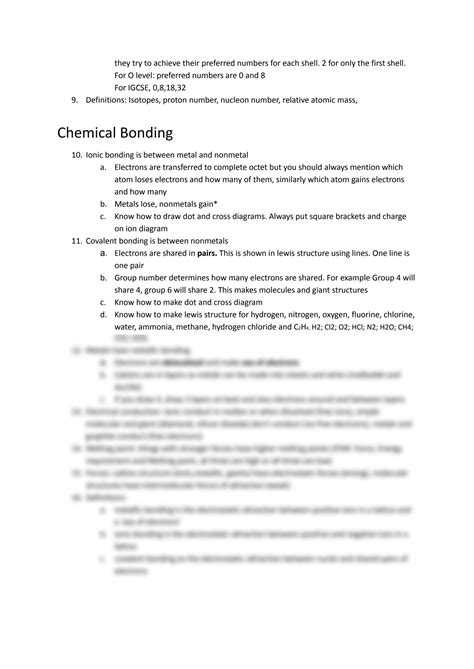 Solution Chemistry Notes For Atomic Structure Kinetic Particle Thoery