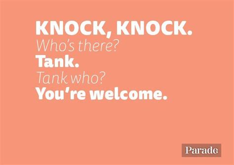 Here are some of my favorite knock knock jokes for kids that will make you laugh out loud together. LOL! 101 Knock Knock Jokes That Are So Bad They're Good ...