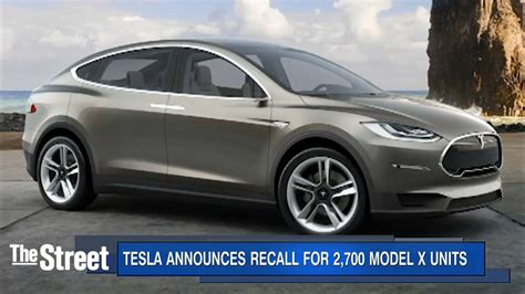 Tesla Issuing First Recall For Model X Crossover Suv