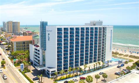 The hotel that has the most 3 bedroom suites is ocean enclave by hilton grand vacations. Hotel Blue, Myrtle Beach, SC - Booking.com