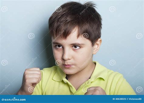 Boy Fighting Stock Image Image Of Hands Posing Martial 40638025