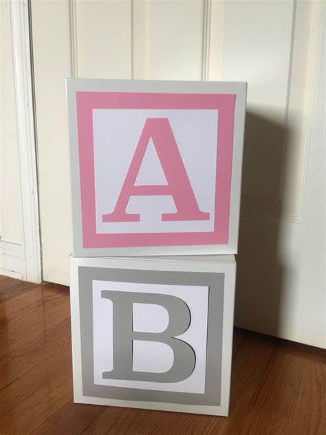 Jumbo Custom Baby Blocks // Name Blocks // Alphabet Blocks