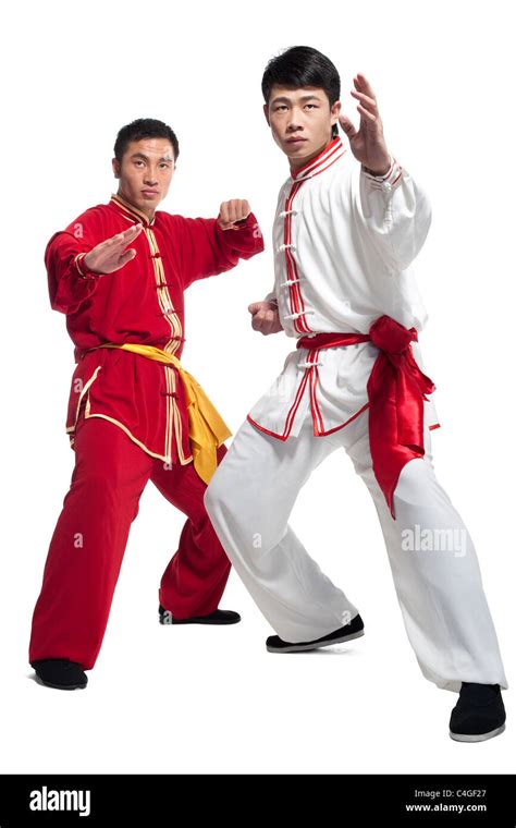 Young Asian Doing Karate Stance Cut Out Stock Images And Pictures Alamy