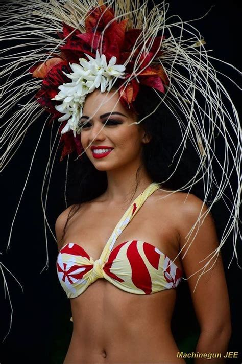 Pinterest Photo Hawaiian Woman Tahitian Costumes Hawaiian Dancers