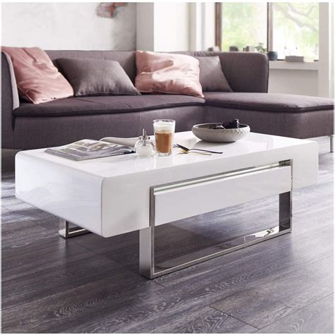 Eine schublade verleiht einem der couchtisch mit schublade und glasplatte unterstreicht einen mondänen sowie modernen wählst du das wohnzimmermöbel in einer hellen farbe, vielleicht sogar weiß gestrichen, setzt du einen. Moebella Couchtisch weiß Hochglanz mit Schublade Case ...