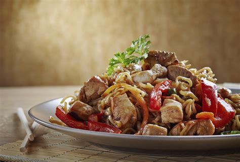 Receta Fideos Chinos Con Pollo Y Verduras Recetas Dia