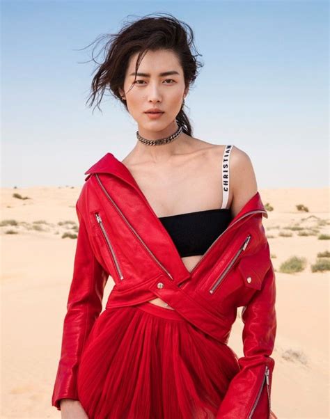 Liu Wen Is Lensed By Li Qi In Desert And Dazzle For Elle China March