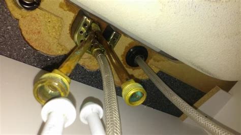 Remove kitchen faucet nut disconnect the hose to complete the job a socket wrench is mandatory. Question on how to remove kitchen sink faucet ...