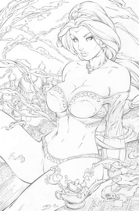 Zenescope Anniversary May Gft 37 By Squirrelshaver On Deviantart Coloring Book Art Adult