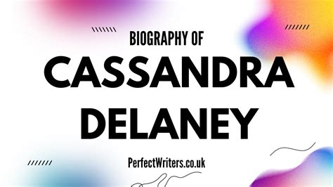 Cassandra Delaney Net Worth Updated 2024 Age Bio