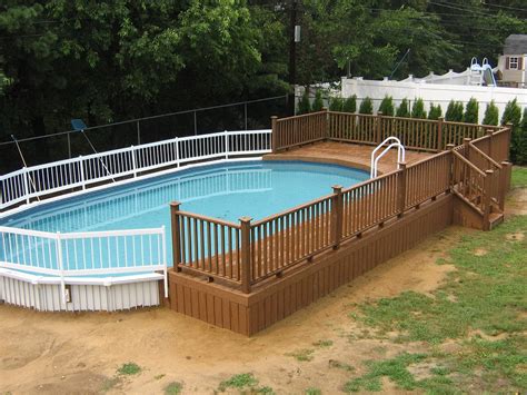 Pool Deck Kits Above Ground Home Design Ideas