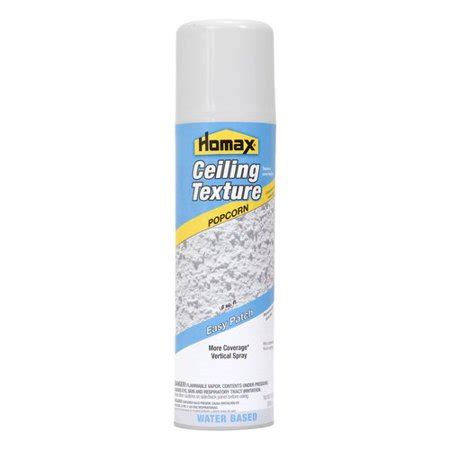 Permanently repair damaged walls and ceiling. Homax Easy Patch Popcorn Ceiling Texture, 14 oz. - Walmart.com