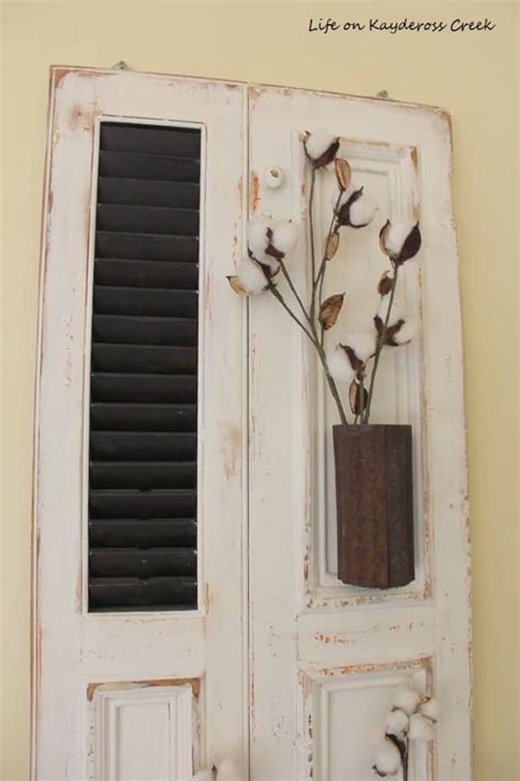 Drain Pipe and Shutter Wall Decor - KnockOffDecor.com