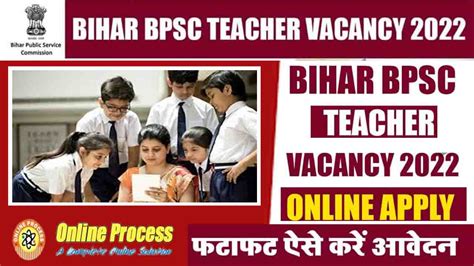 Bihar Bpsc Teacher Vacancy Online Apply For Assistant Maulvi
