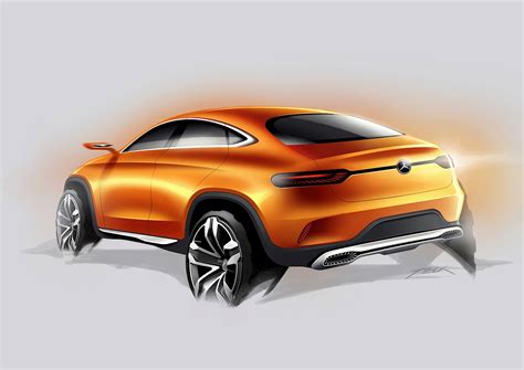 Mercedes Benz Concept Coupe Suv Officially Revealed Autoevolution