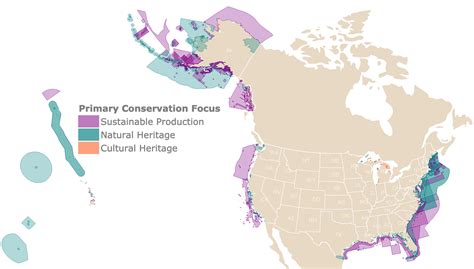 US Marine Protected Areas Map