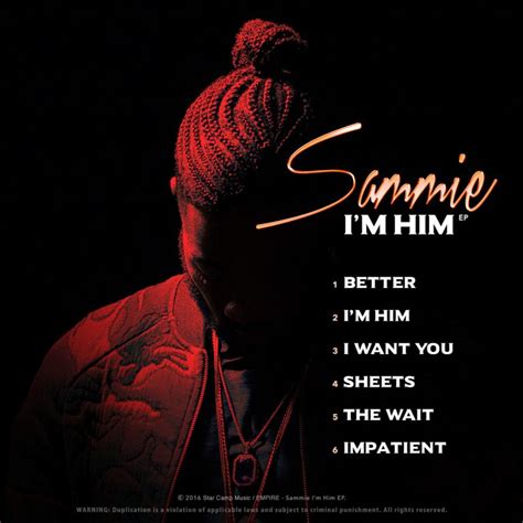 Listen Sammie Releases Stellar New Ep Im Him New