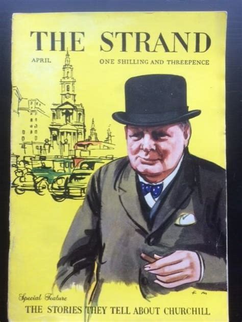 The Strand Magazine April 1949 Winston Churchill Rolls Royce 1949 1st Edition Magazine
