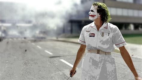 Joker Hospital Explosion Bob Kane The Dark Knight Trilogy Batman The