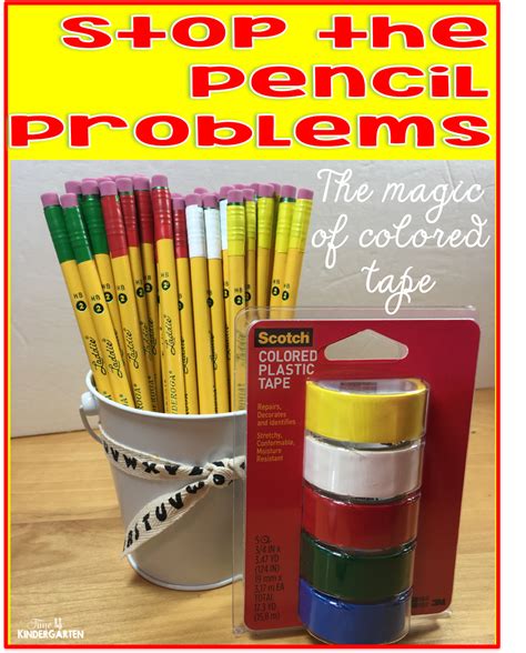 A Solution For The Pencil Problems Time 4 Kindergarten