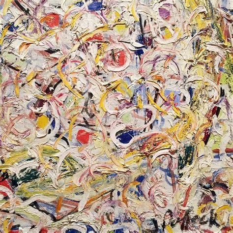 Shimmering Substance 1946 Detail Jackson Pollock