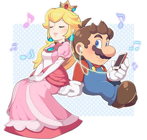 ⭐️ 🥐 On Twitter Mario Super Mario Art Peach Mario