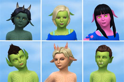 Zaneida And The Sims 4 On Tumblr Sims 4 Child Ears