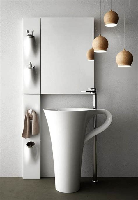The custom sink was handmade by sicilian craftsmen. 50 Impressive and Unusual Bathroom Sinks - Design Swan