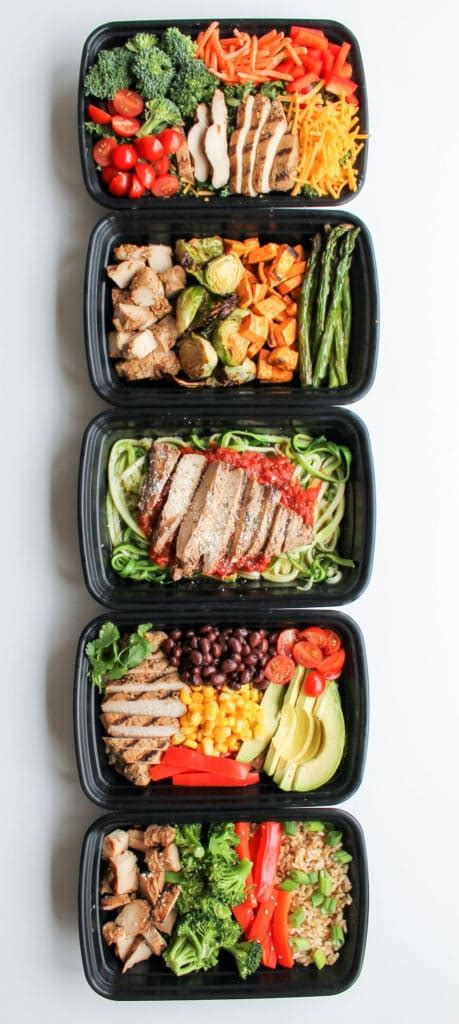 Jump to video · jump to recipe. Easy Chicken Meal Prep Bowls: 5 Ways - Smile Sandwich