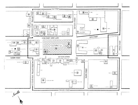 The Urban Layout Of Old Town San Diego San Diego History Center San