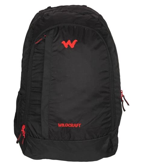 Wildcraft Black Polyester Casual Backpack Buy Wildcraft Black