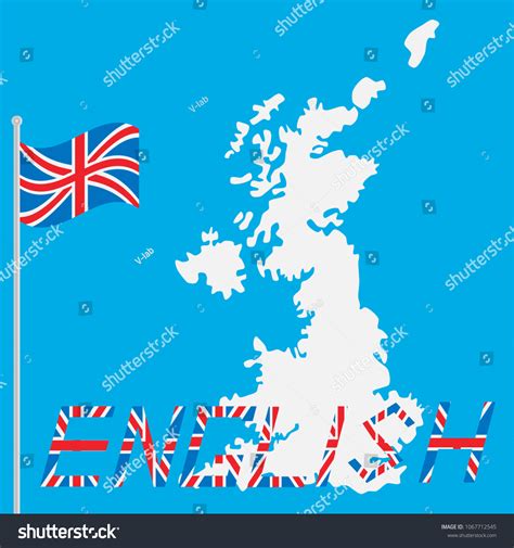 English England Great Britain Islands Flag Stock Vector Royalty Free
