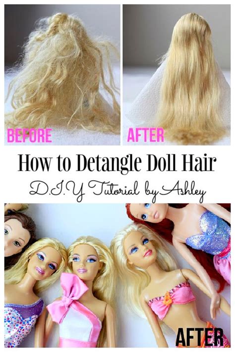 how to detangle doll hair diy tutorials video diy tutorials hair diy tutorial doll hair