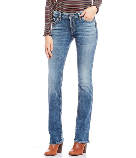 Silver Jeans Co Suki Mid Rise Skinny Bootcut Jeans Dillards