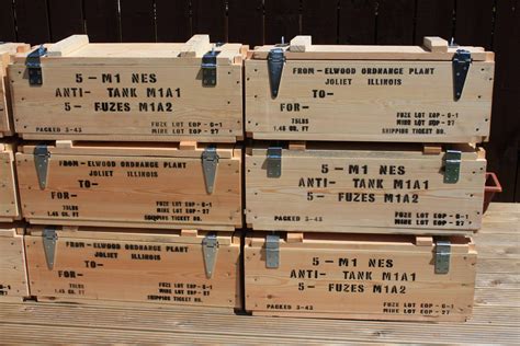 Us Wooden Ammunition Crates